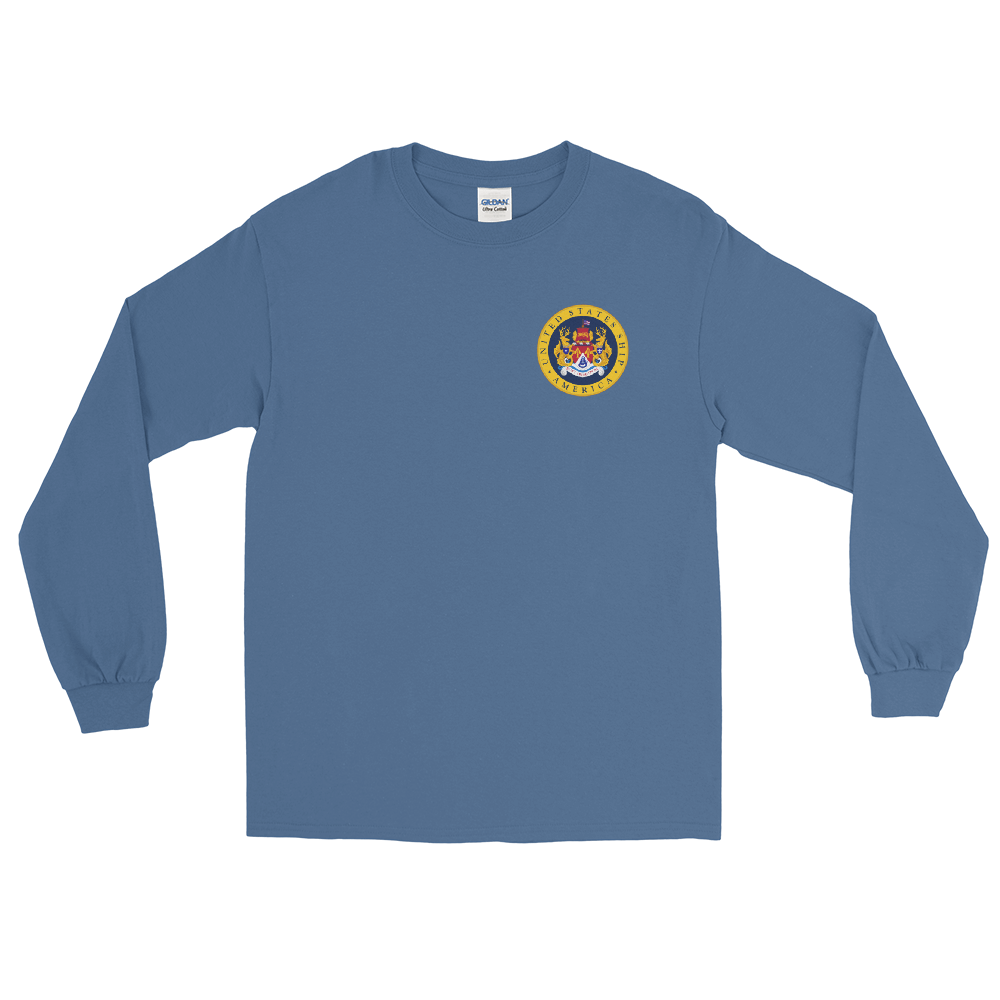USS America (CV-66) '86 Line of Death - Special Edition Long Sleeve Shirt