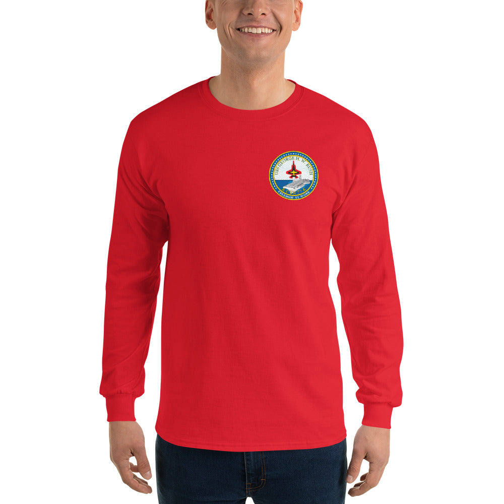 USS George H.W. Bush (CVN-77) 2014 Long Sleeve Cruise Shirt