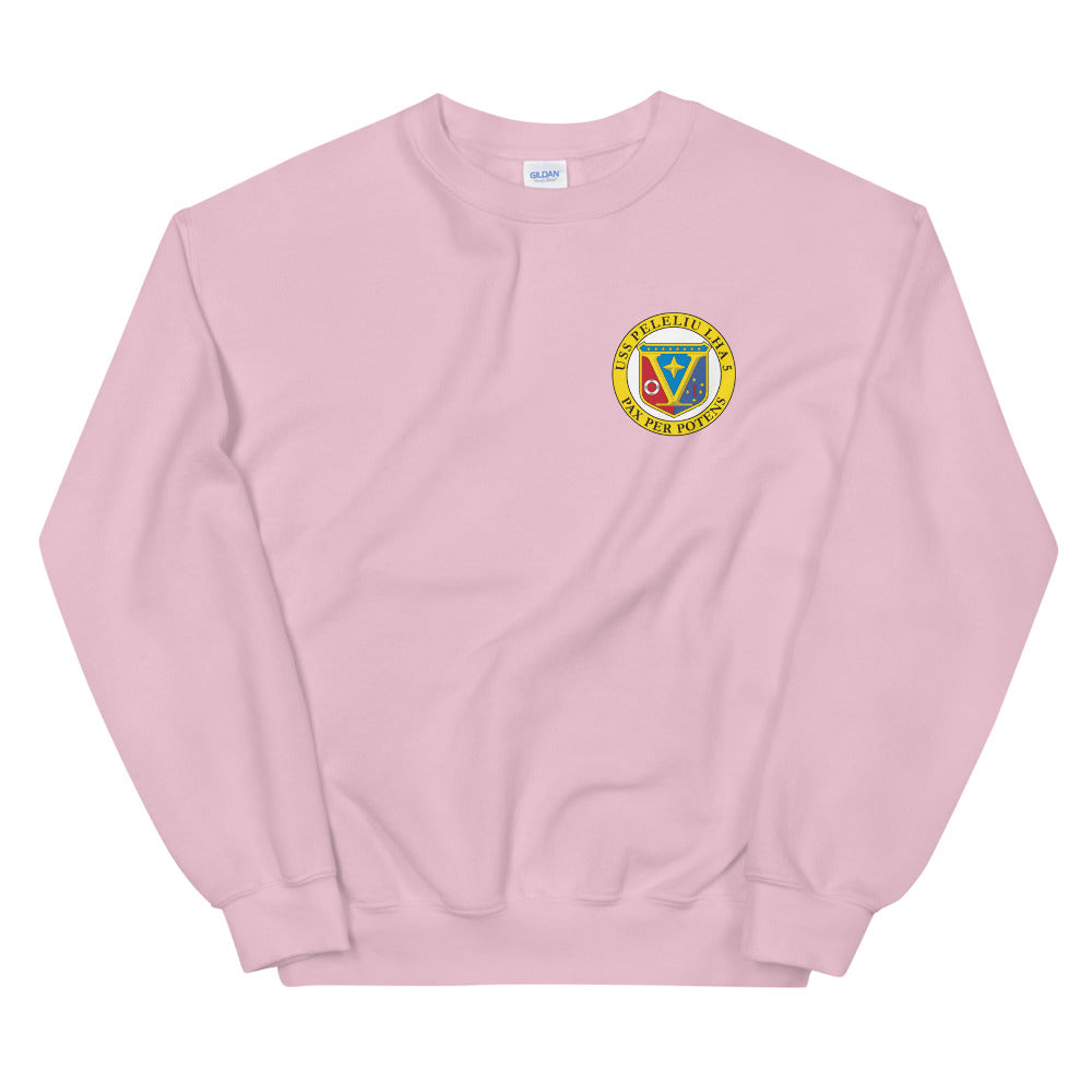 USS Peleliu (LHA-5) Ship's Crest Sweatshirt