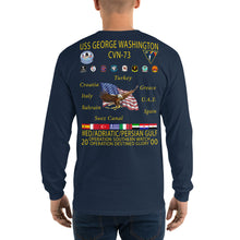 Load image into Gallery viewer, USS George Washington (CVN-73) 2000 Long Sleeve Cruise Shirt