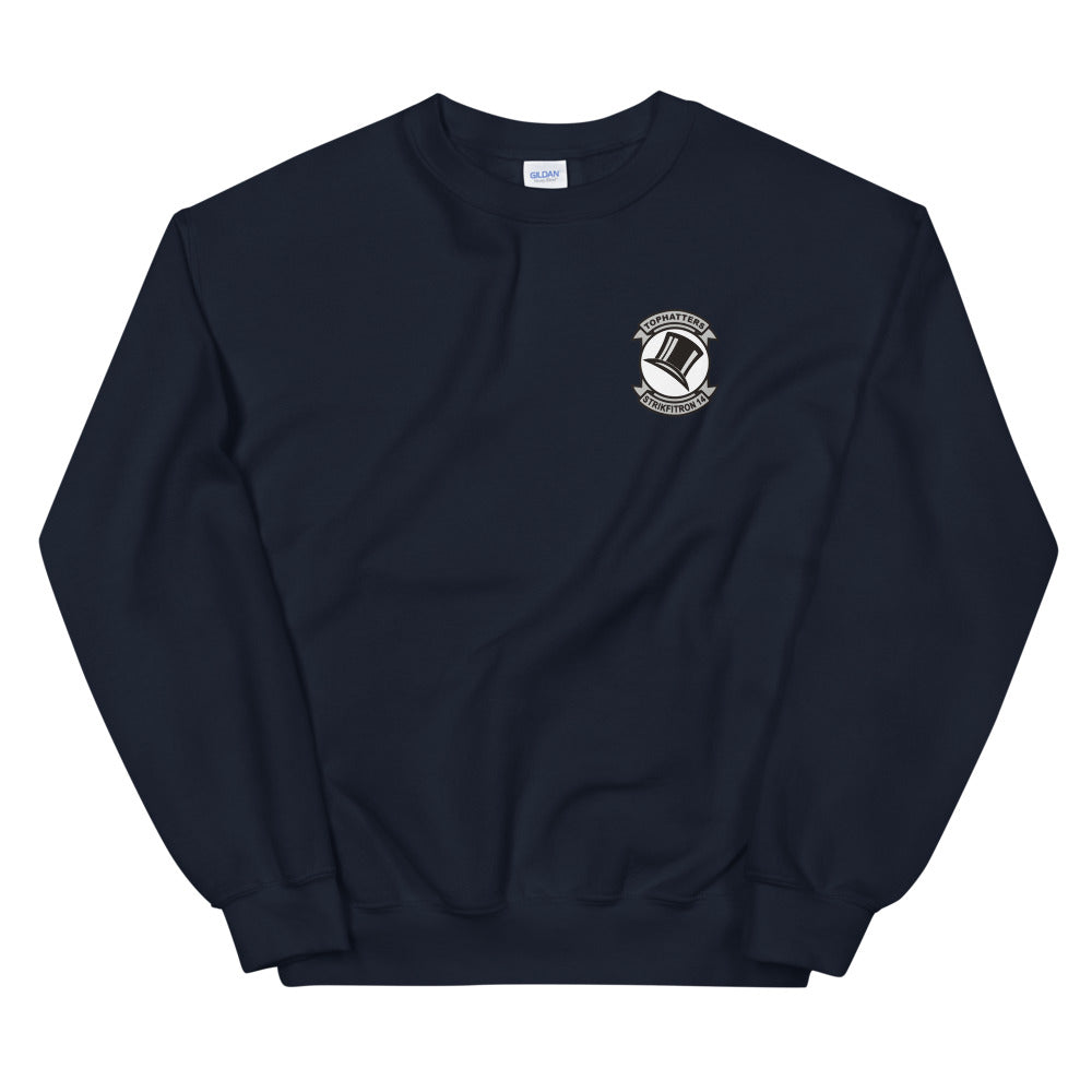 VFA-14 Tophatters Squadron Crest Sweatshirt
