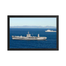 Load image into Gallery viewer, USS Blue Ridge (LCC-19) Framed Ship Photo