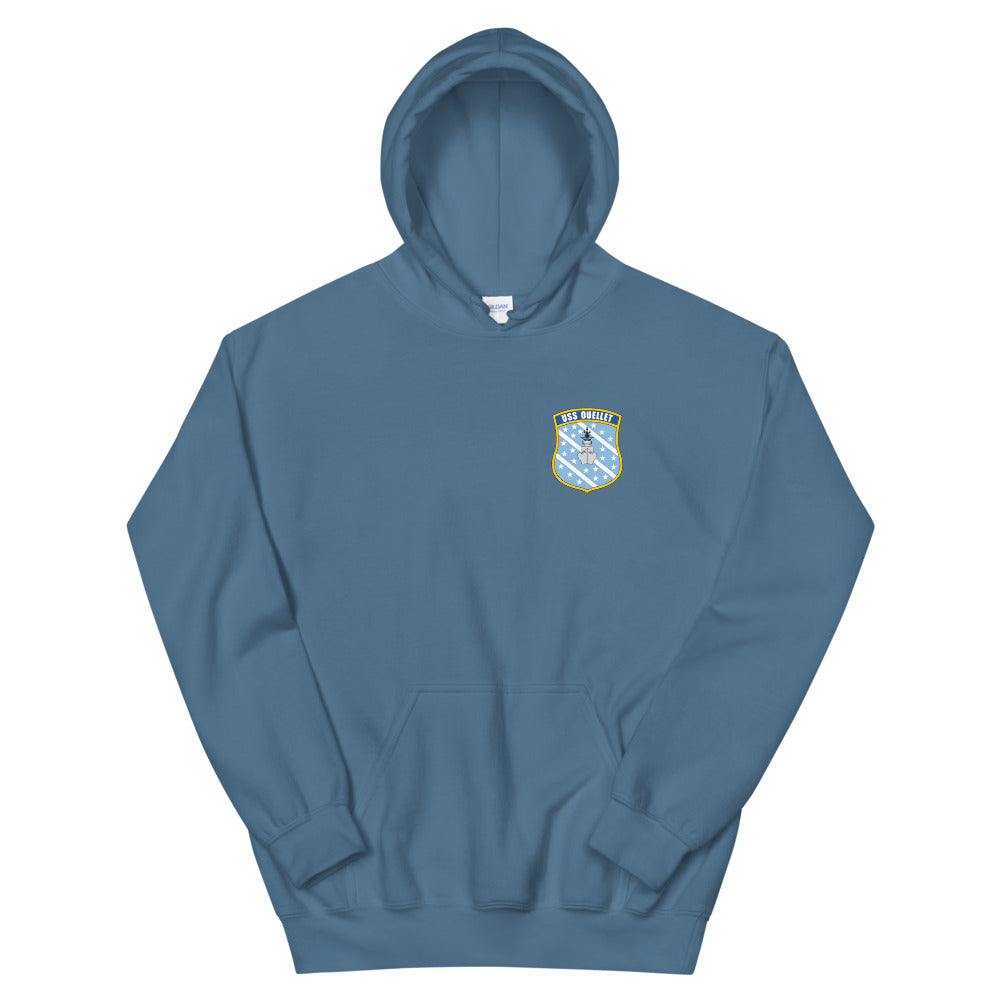 USS Ouellet (FF-1077) Ship's Crest Hoodie