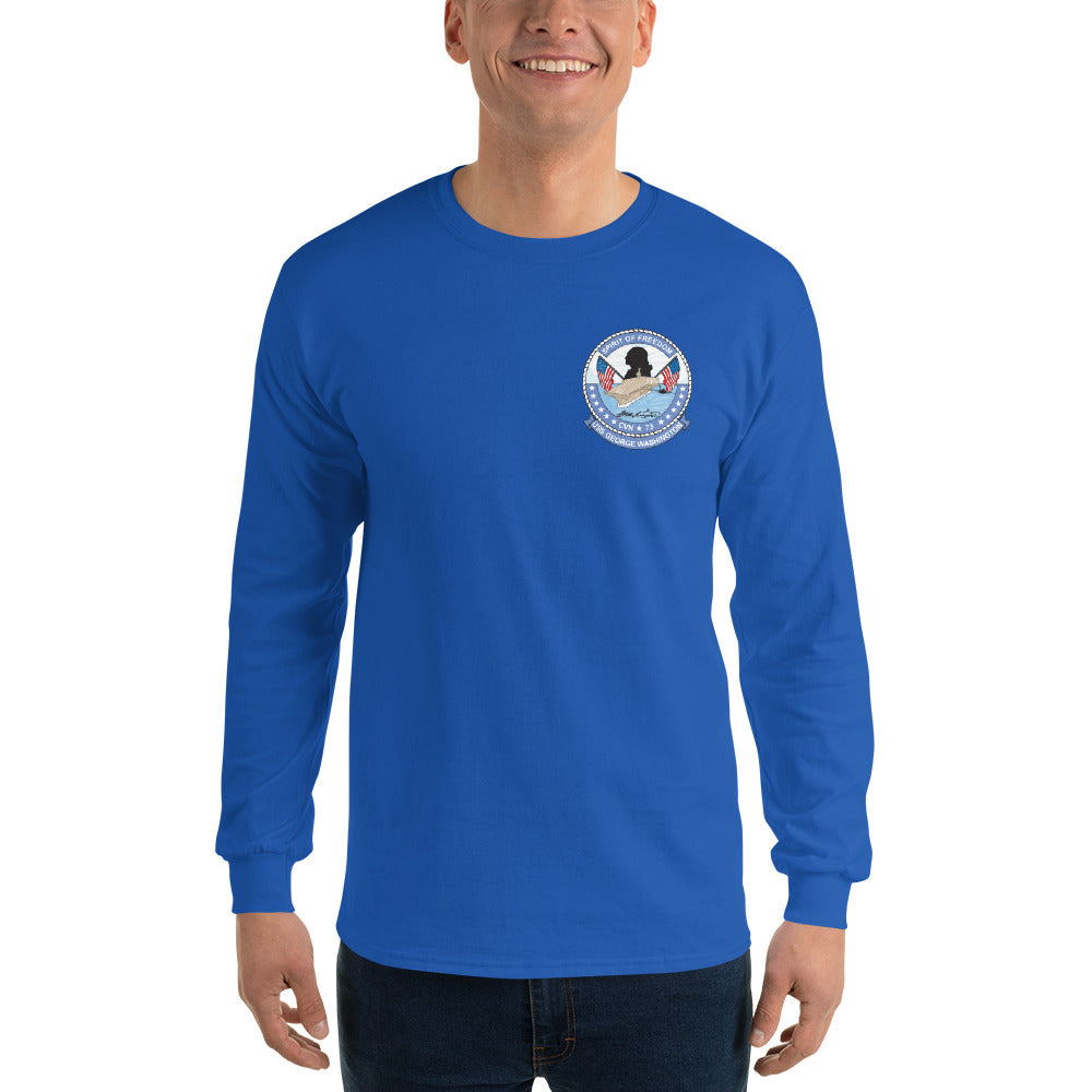 USS George Washington (CVN-73) 2002 Long Sleeve Cruise Shirt
