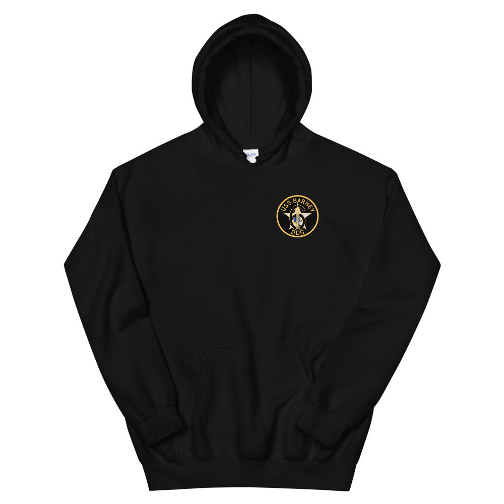 USS Barney (DDG-6) Ship's Crest Hoodie