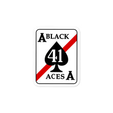 Load image into Gallery viewer, VFA-41 Black Aces Squadron Crest Vinyl Sticker