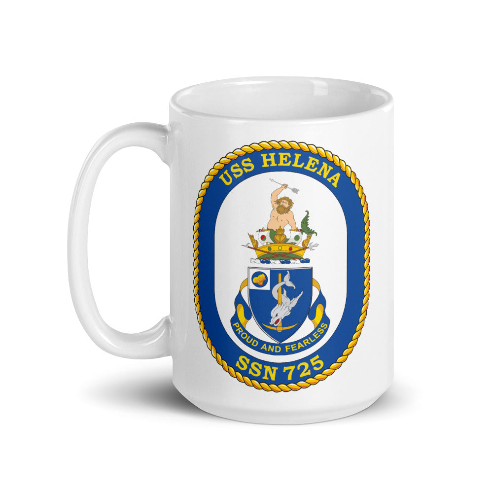 USS Helena (SSN-725) Ship's Crest Mug