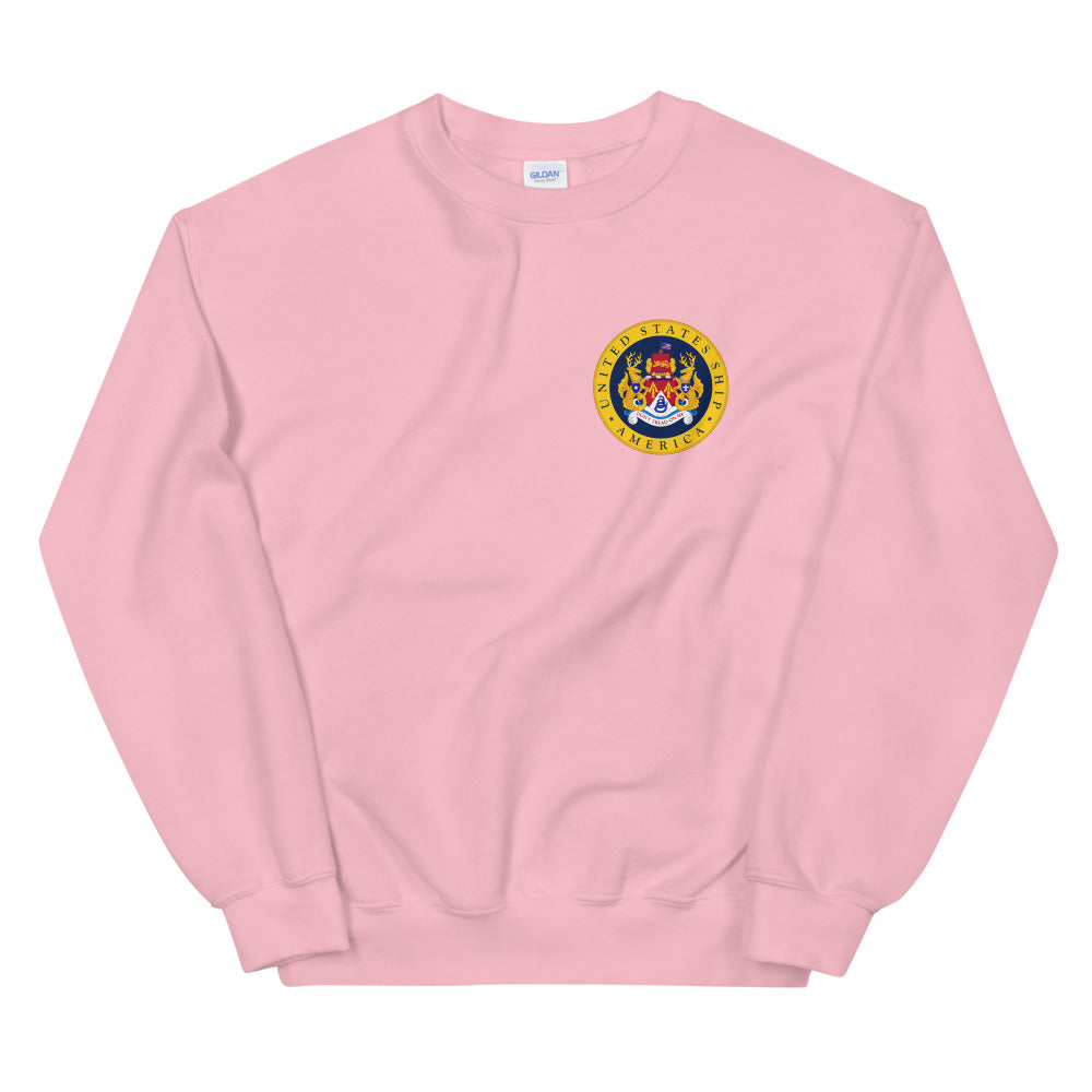 USS America (CVA/CV-66) Ship's Crest Sweatshirt