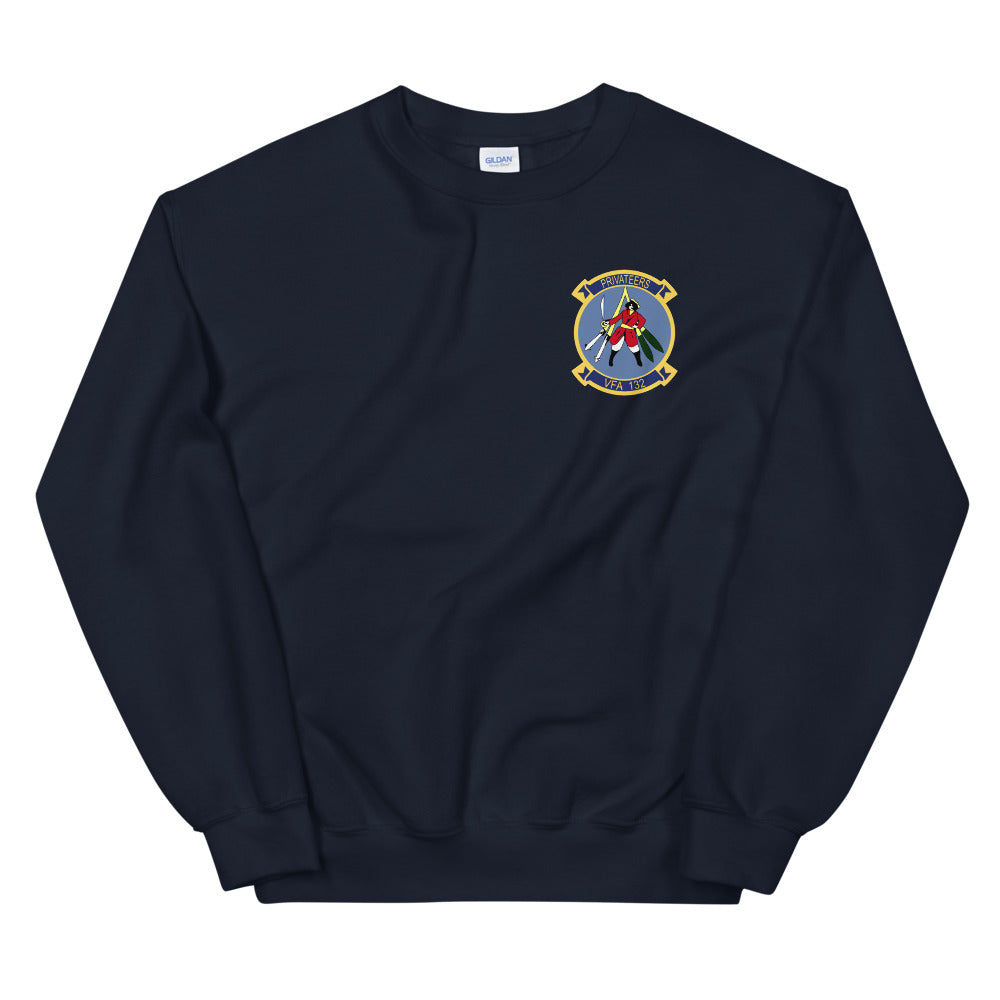 VFA-132 Privateers Squadron Crest Sweatshirt