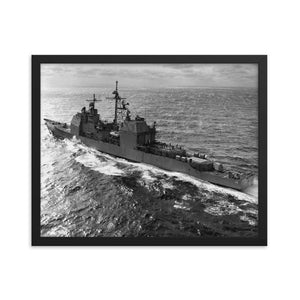 USS Anzio (CG-68) Framed Ship Photo