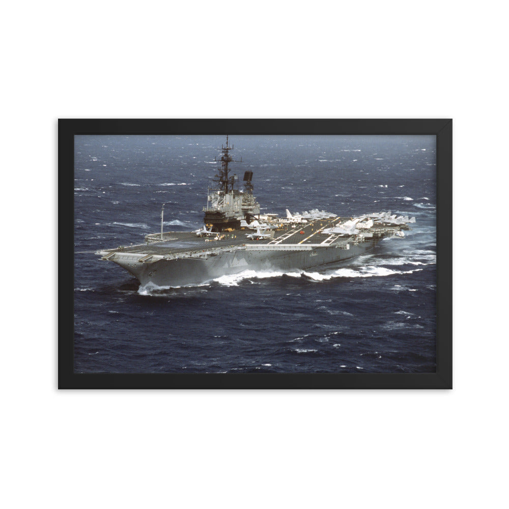 USS Midway (CV-41) Framed Ship Photo