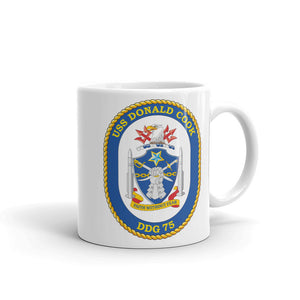 USS Donald Cook (DDG-75) Ship's Crest Mug