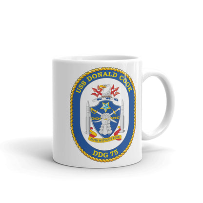 USS Donald Cook (DDG-75) Ship's Crest Mug