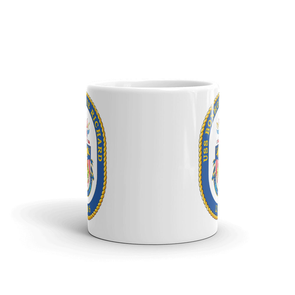 USS Bonhomme Richard (LHD-6) Ship's Crest Mug