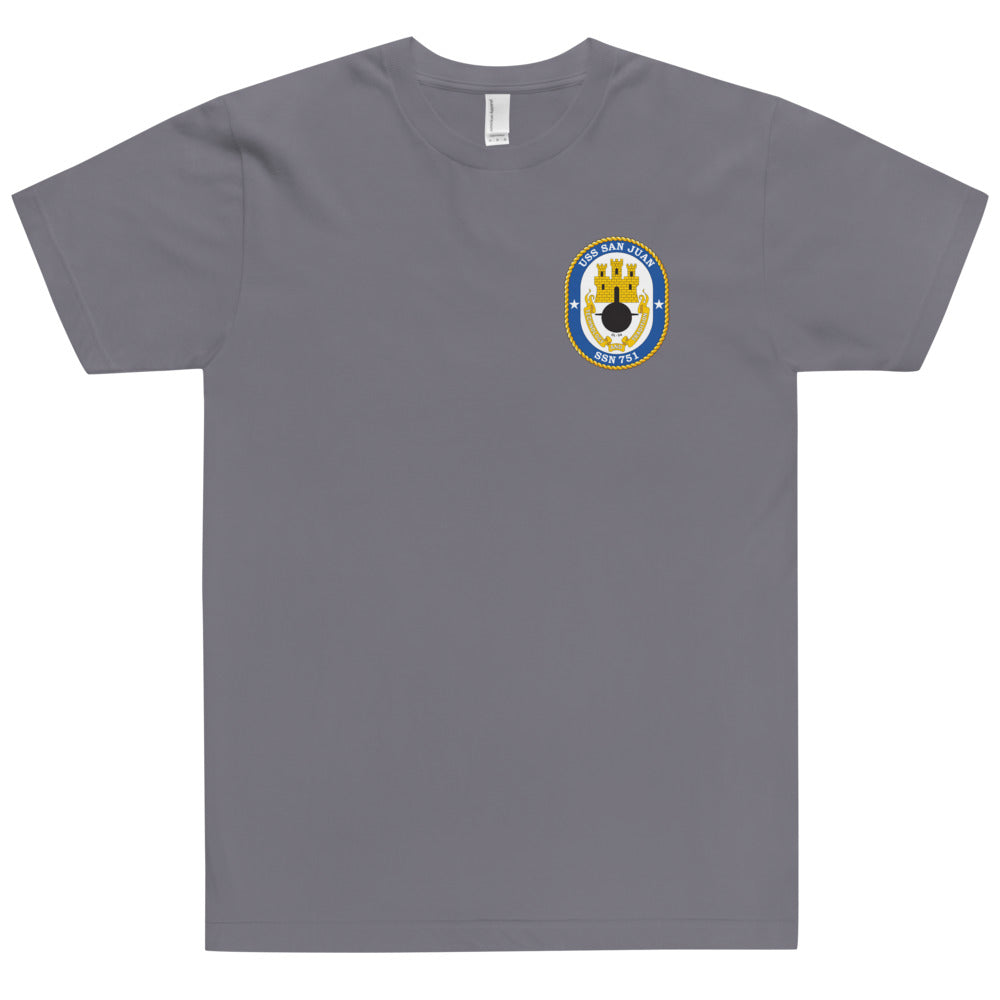 USS San Juan (SSN-751) Ship's Crest Shirt