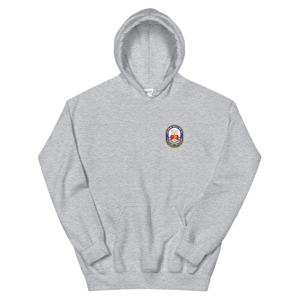 USS New Jersey (BB-62) Ship's Crest Hoodie