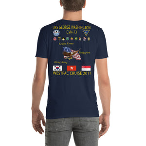 USS George Washington (CVN-73) 2011 Cruise Shirt