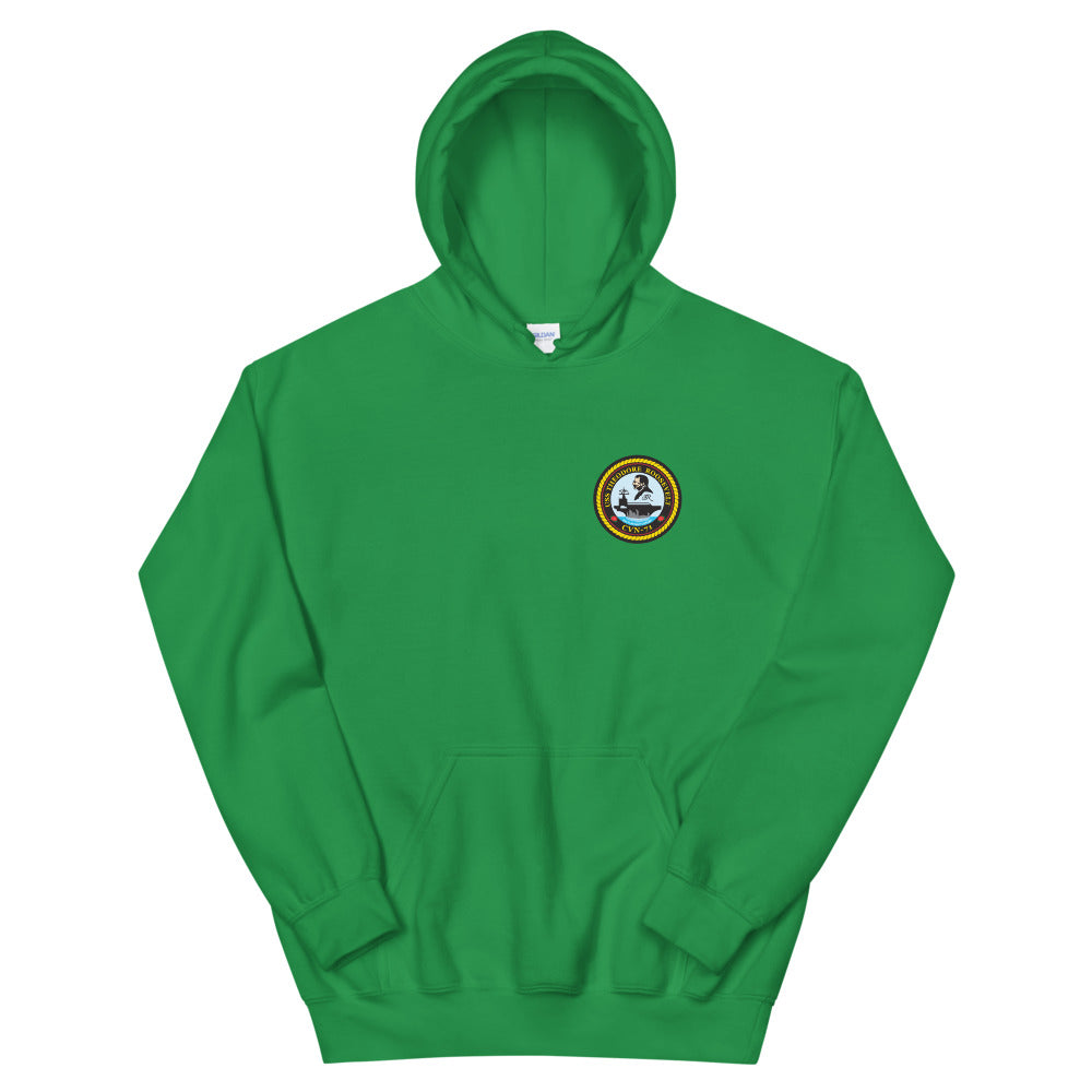 USS Theodore Roosevelt (CVN-71) Ship's Crest Hoodie