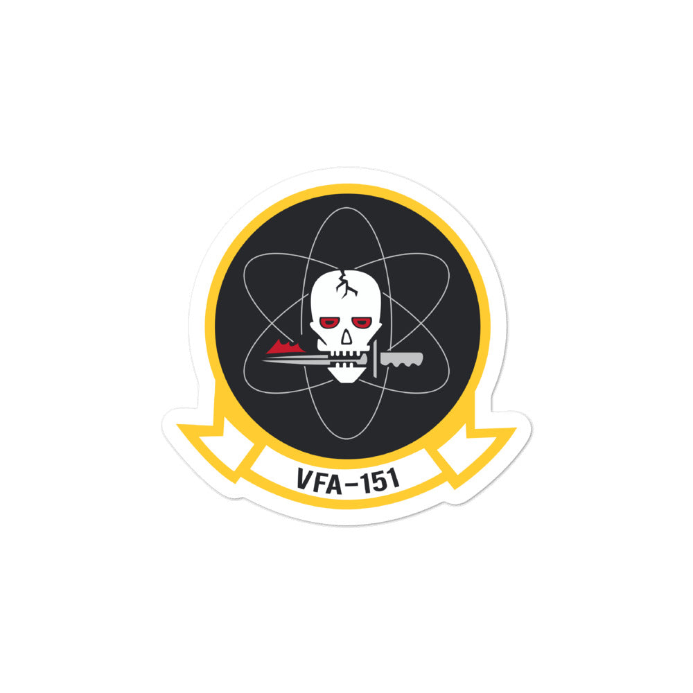 VFA-151 Vigilantes Squadron Crest Vinyl Sticker