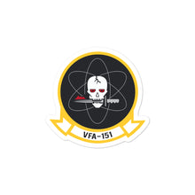 Load image into Gallery viewer, VFA-151 Vigilantes Squadron Crest Vinyl Sticker
