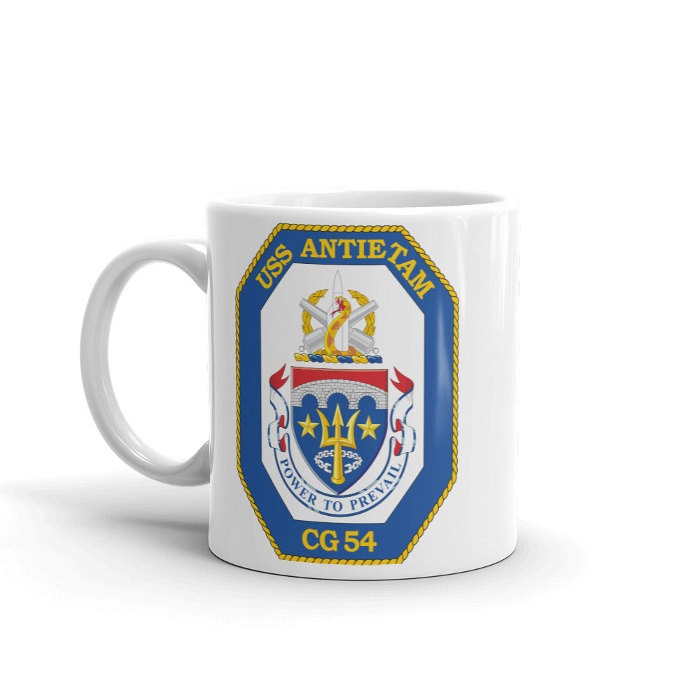 USS Antietam (CG-54) Ship's Crest Mug