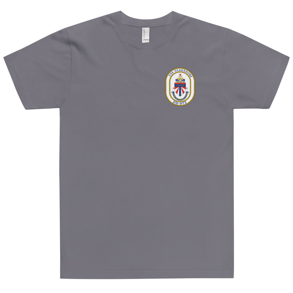 USS Oldendorf (DD-972) Ship's Crest T-Shirt