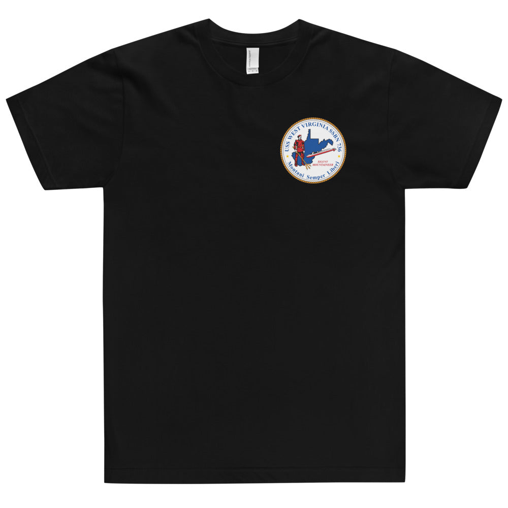 USS West Virginia (SSBN-736) Ship's Crest Shirt