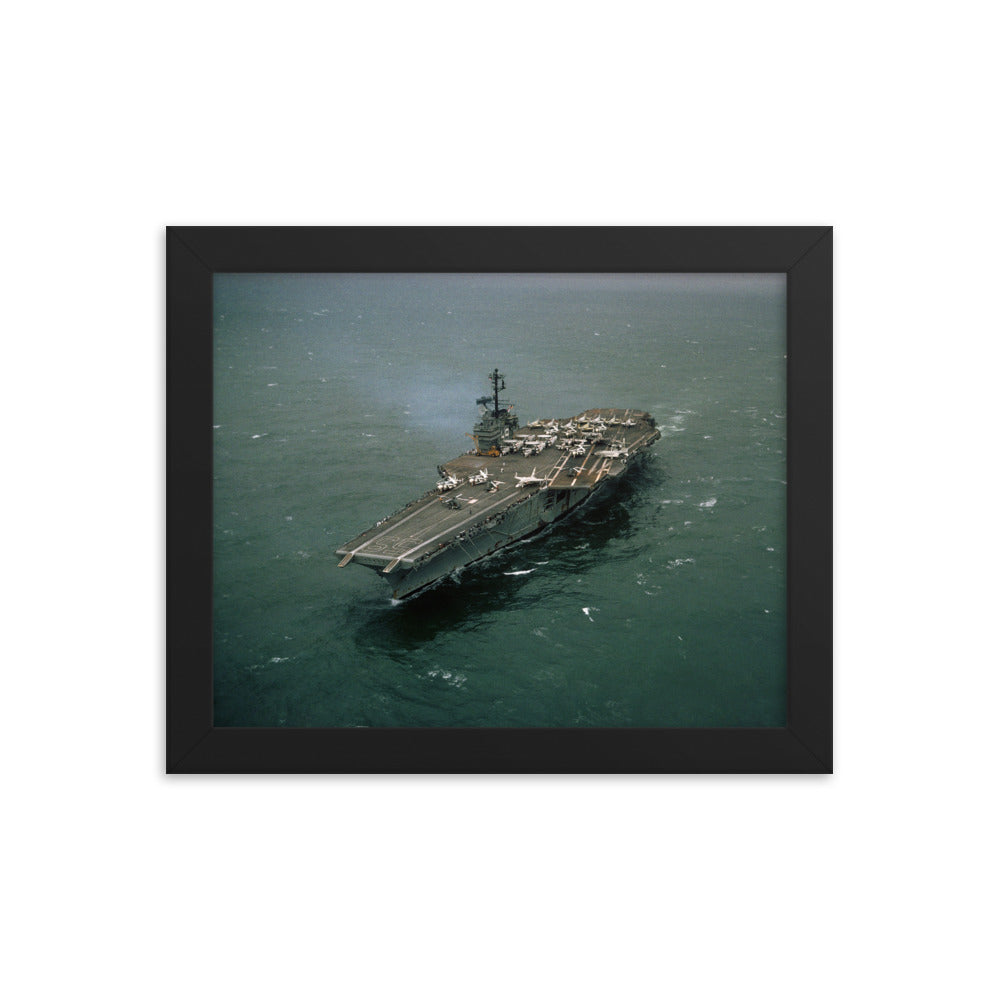 USS Forrestal (CV-59) Framed Ship Photo