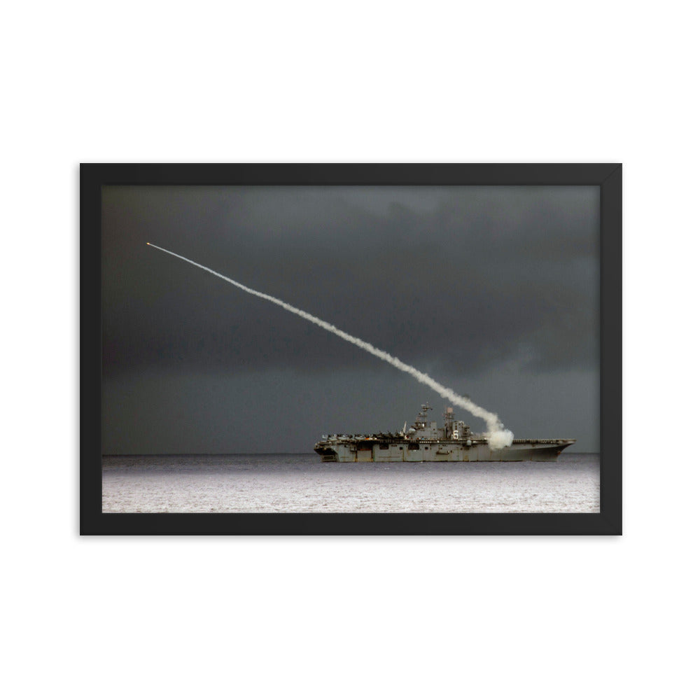 USS Bonhomme Richard (LHD-6) Framed Ship Photo