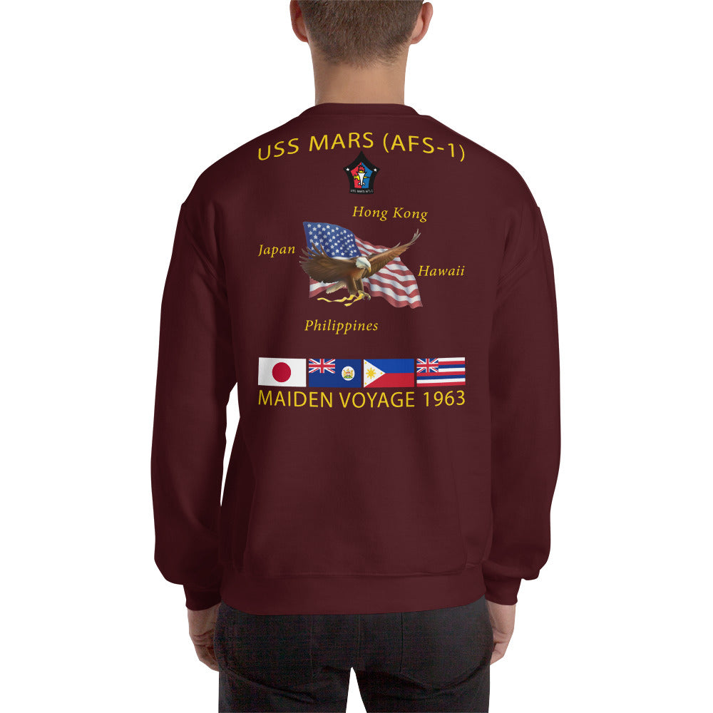 USS Mars (AFS-1) 1963 Cruise Sweatshirt