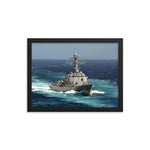 USS Kidd (DDG-100) Framed Ship Photo