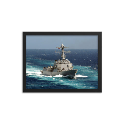 USS Kidd (DDG-100) Framed Ship Photo