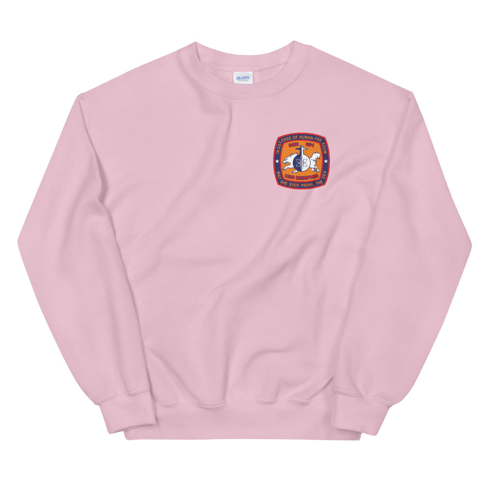 USS Memphis (SSN-691) Ship's Crest Sweatshirt
