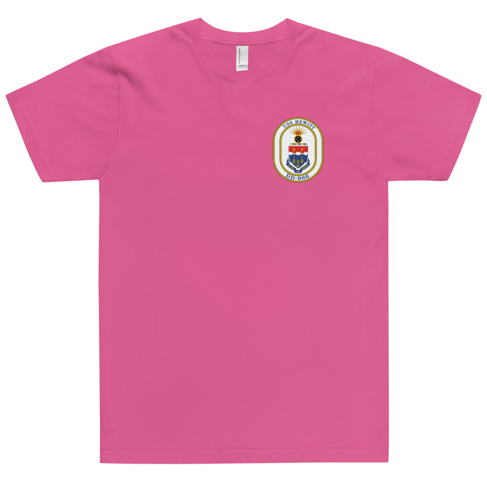 USS Hewitt (DD-966) Ship's Crest T-Shirt