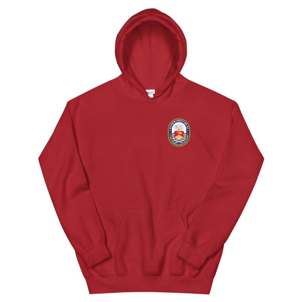 USS New Jersey (BB-62) 1989-90 Cruise Hoodie