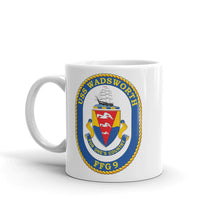 Load image into Gallery viewer, USS Wadsworth (FFG-9) Ship&#39;s Crest Mug