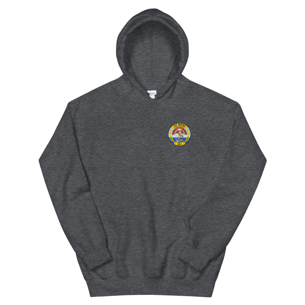 USS Nassau (LHA-4) Ship's Crest Hoodie