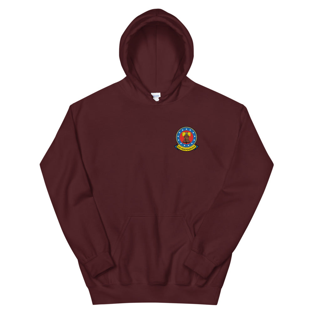 USS Independence (CVA/CV-62) Ship's Crest Hoodie