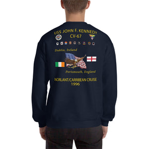 USS John F. Kennedy (CV-67) 1996 Cruise Sweatshirt