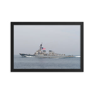 USS Bulkeley (DDG-84) Framed Ship Photo