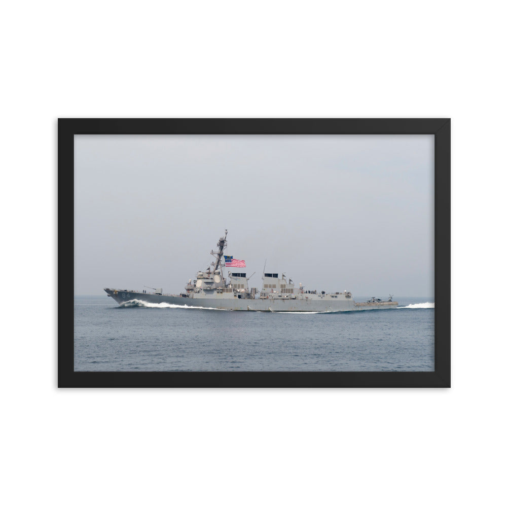 USS Bulkeley (DDG-84) Framed Ship Photo