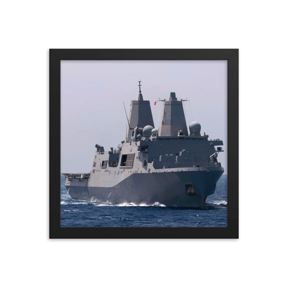 USS Mesa Verde (LPD-19) Framed Ship Photo