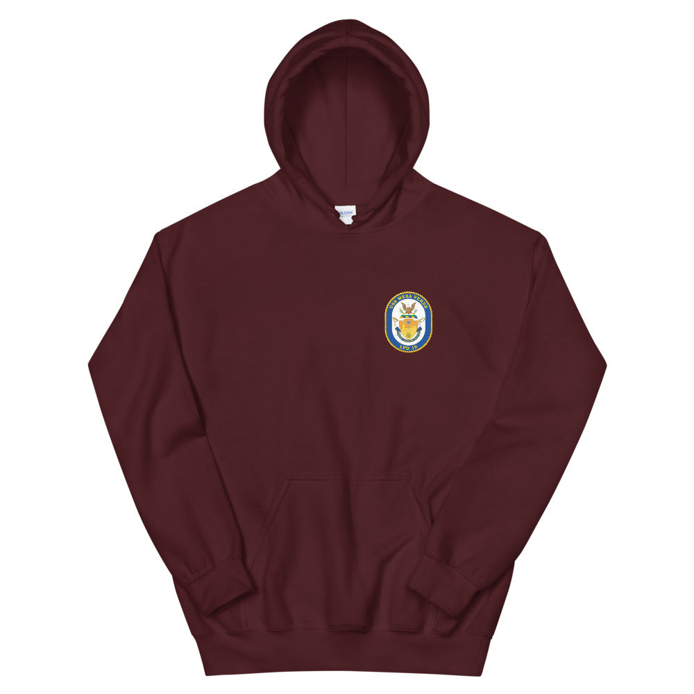 USS Mesa Verde (LPD-19) Ship's Crest Hoodie
