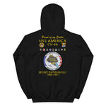 USS America (CV-66) 1990-91 Cruise Hoodie ver 2 - FAMILY