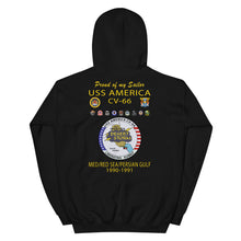 Load image into Gallery viewer, USS America (CV-66) 1990-91 Cruise Hoodie ver 2 - FAMILY