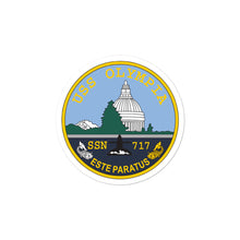 Load image into Gallery viewer, USS Olympia (SSN-717) Ship&#39;s Crest Vinyl Sticker