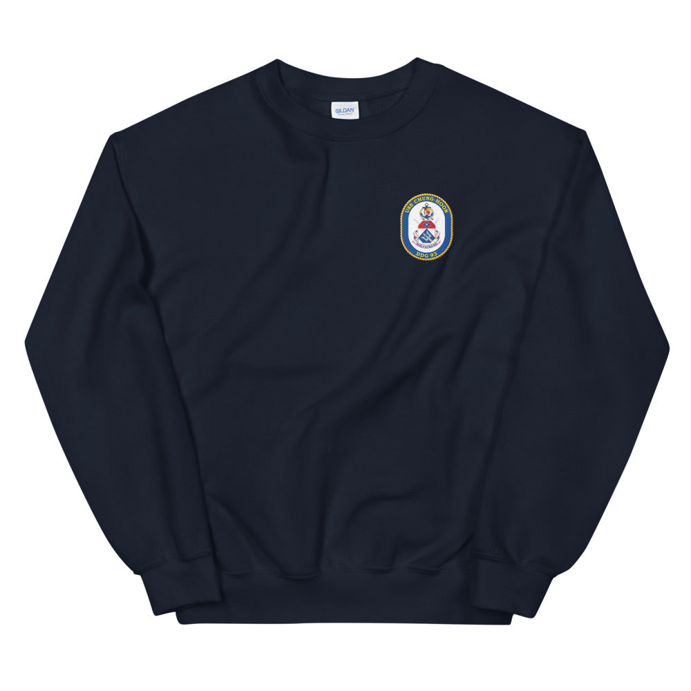 USS Chung-Hoon (DDG-93) Ship's Crest Sweatshirt
