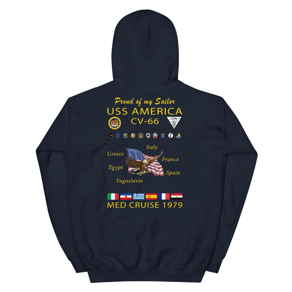 USS America (CV-66) 1979 Cruise Hoodie - FAMILY