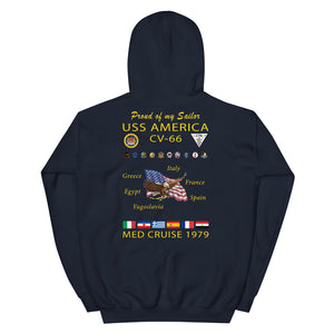 USS America (CV-66) 1979 Cruise Hoodie - FAMILY