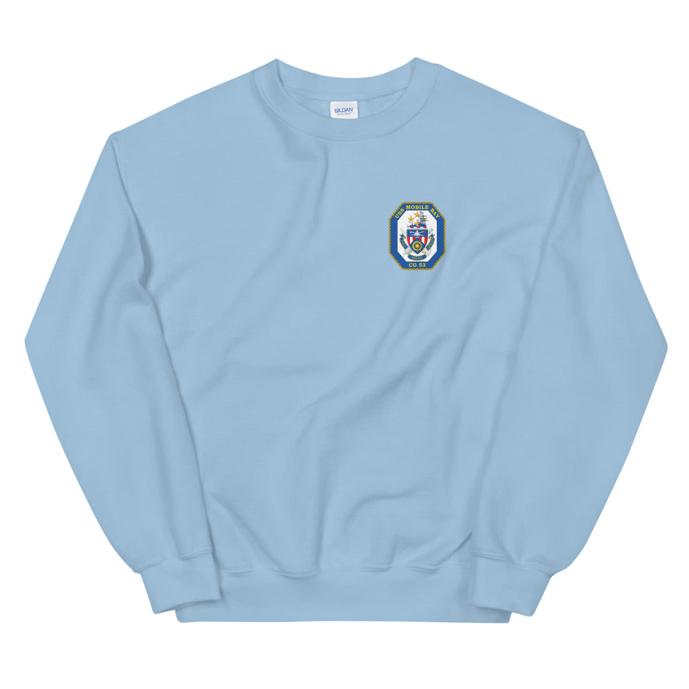 USS Mobile Bay (CG-53) Ship's Crest Sweatshirt